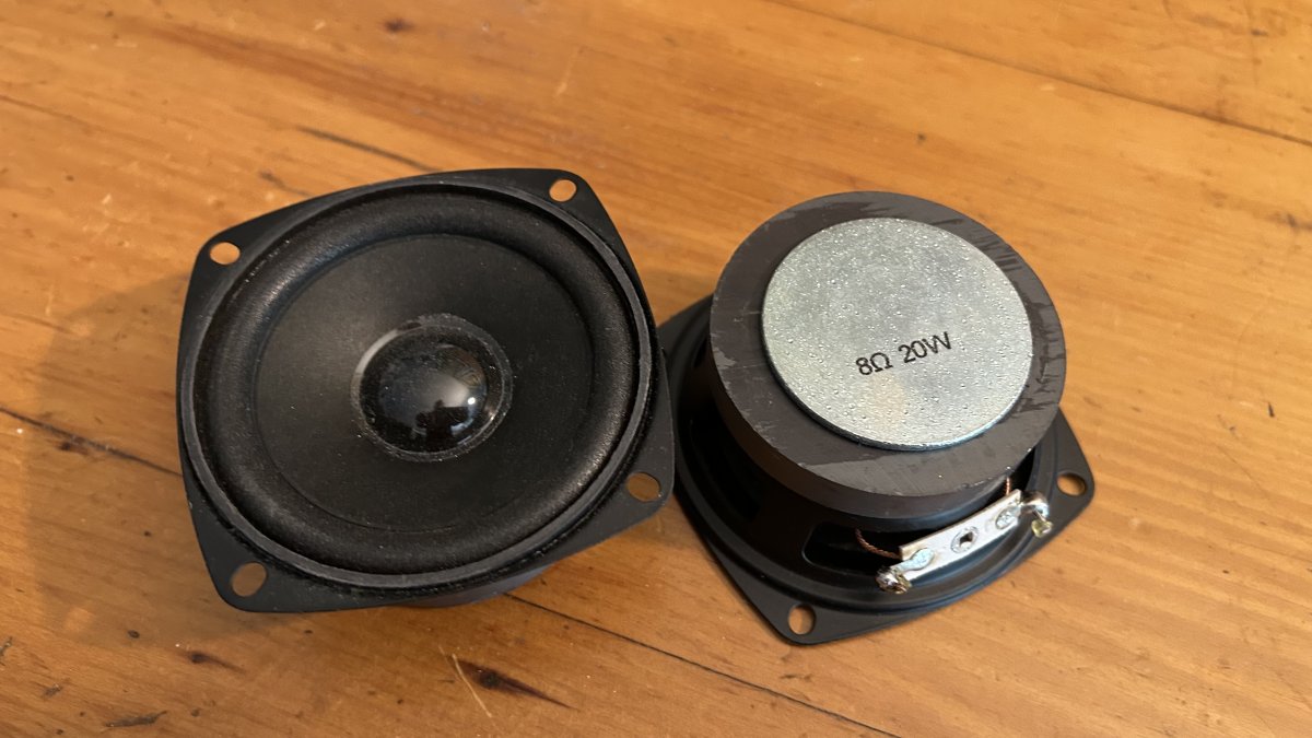 3" Speakers, new