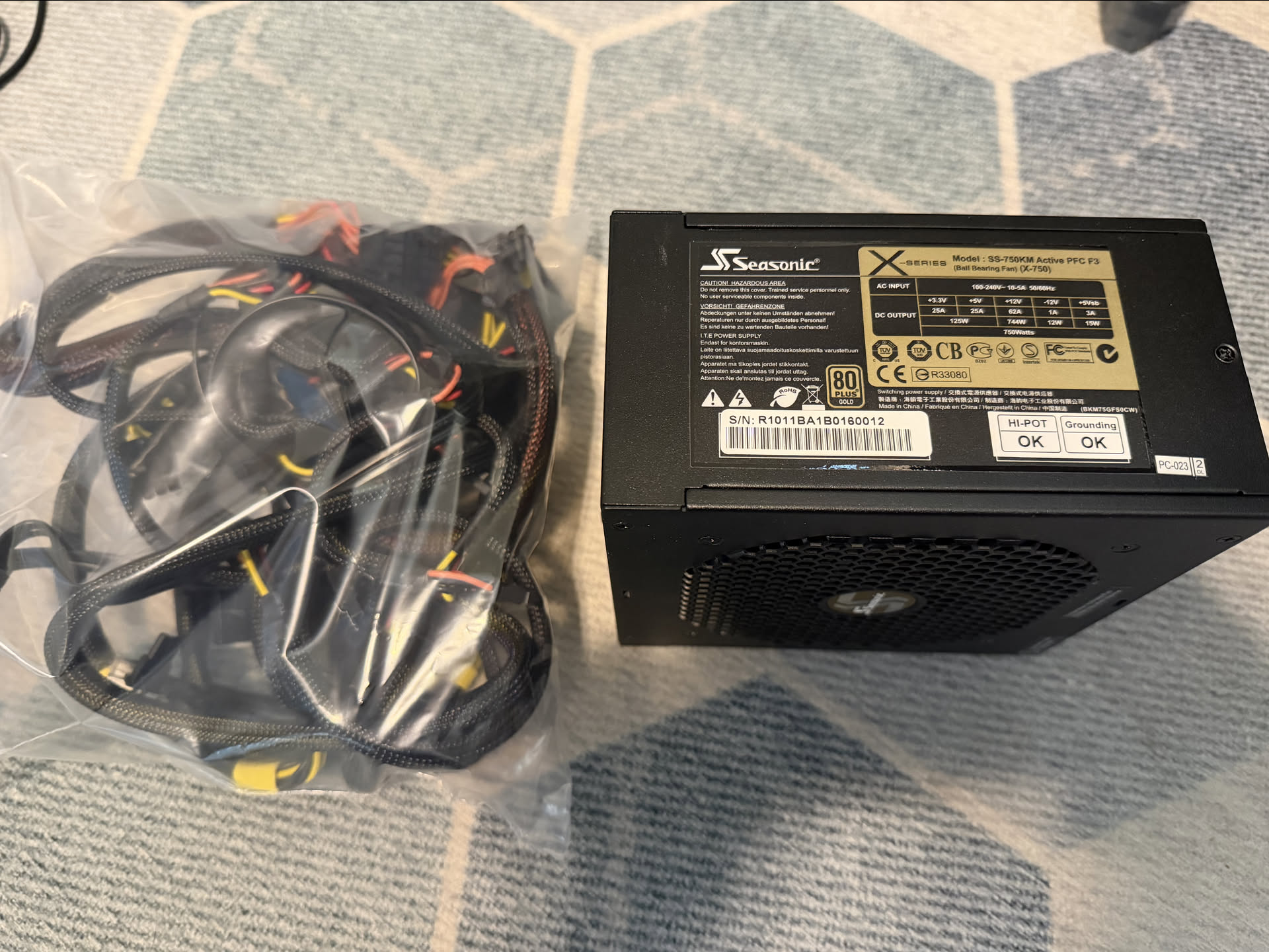 PC PSU - Seasonic X750 Gold