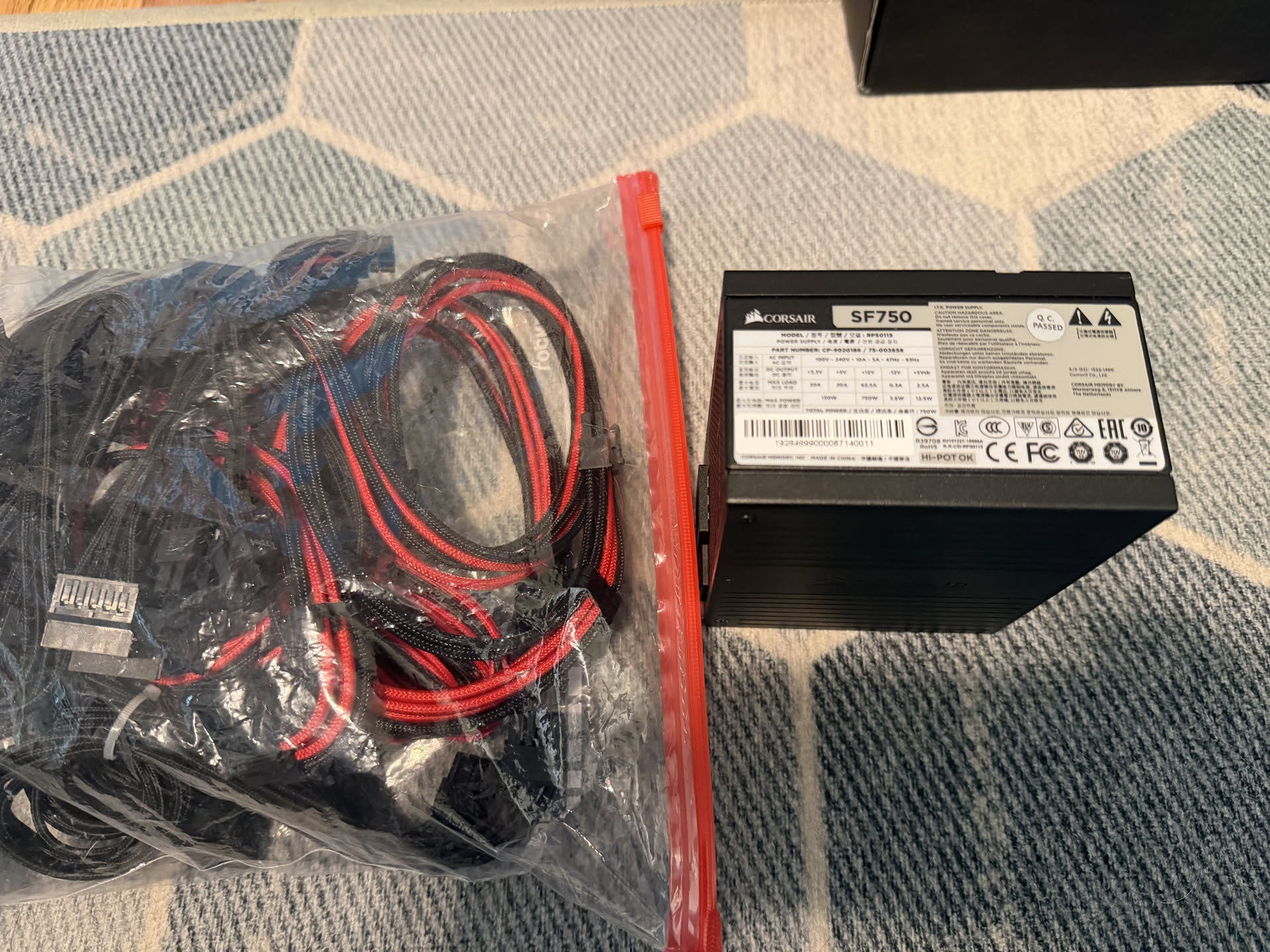 PC SFX PSU - Corsair SF750 Plat