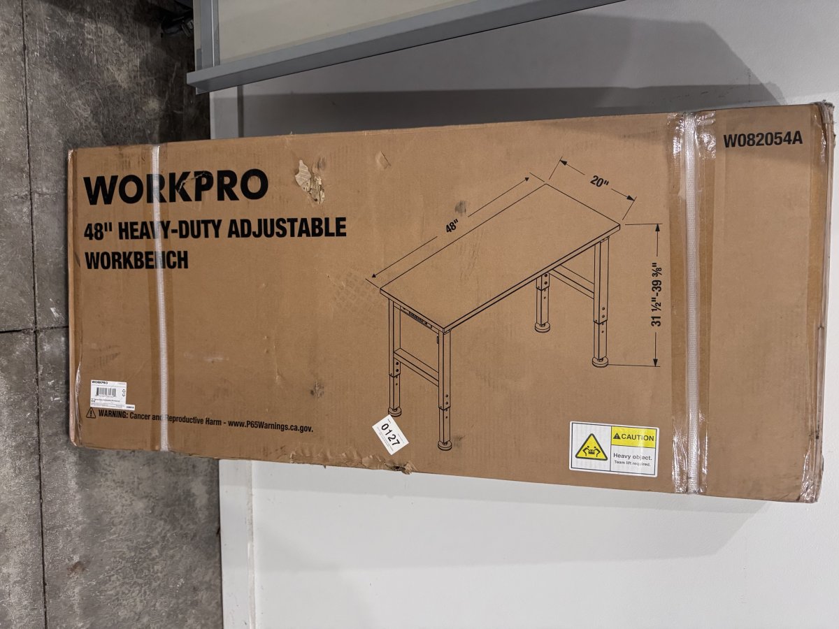 Workpro 48" Workbench -NEW IN BOX-