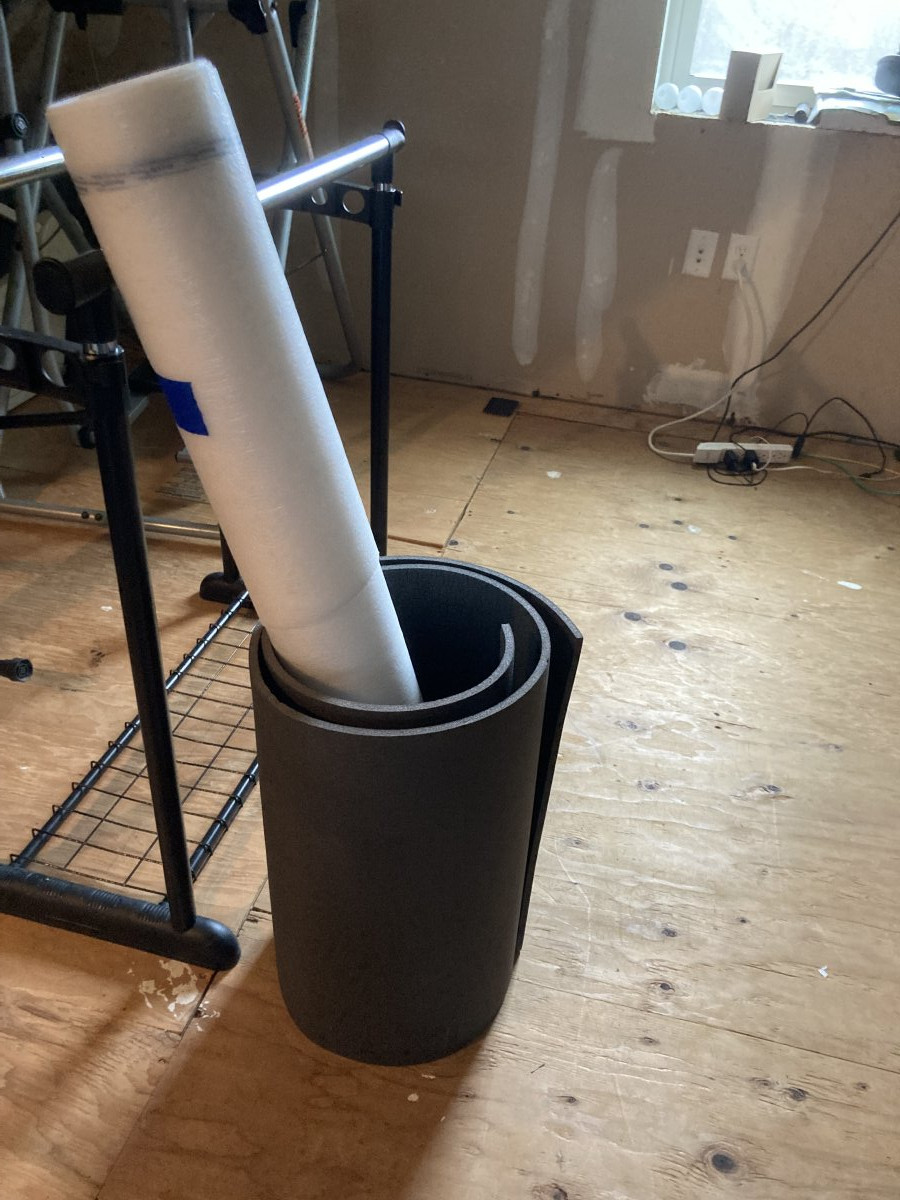 Foam padding (clear/white)