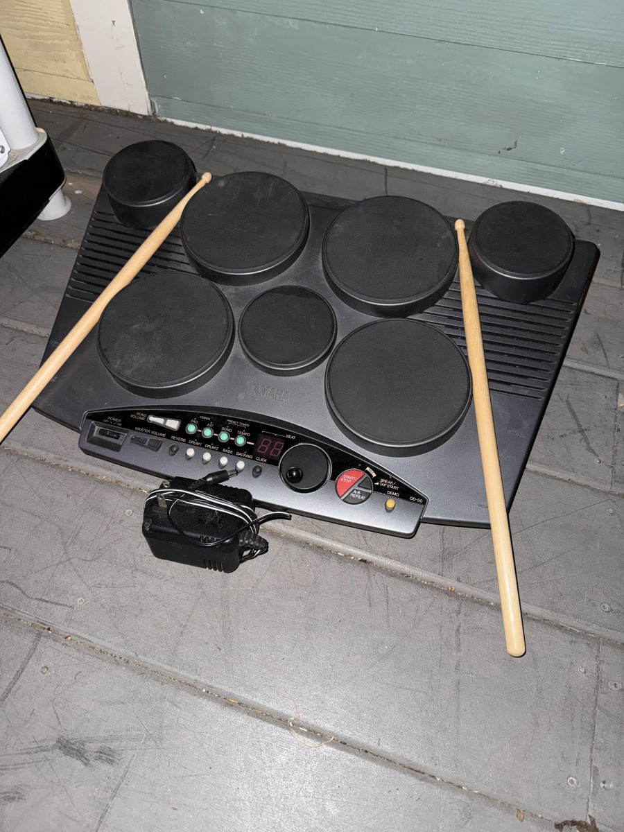 Vintage Digital Drumset Yamaha DD-50