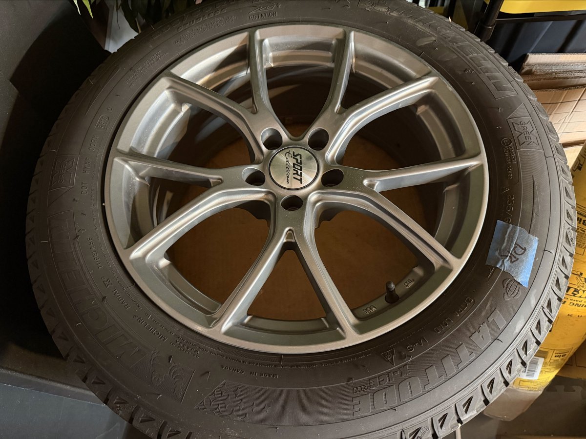 Winter / Snow Tire & Wheel Package - 18X8 5x112mm